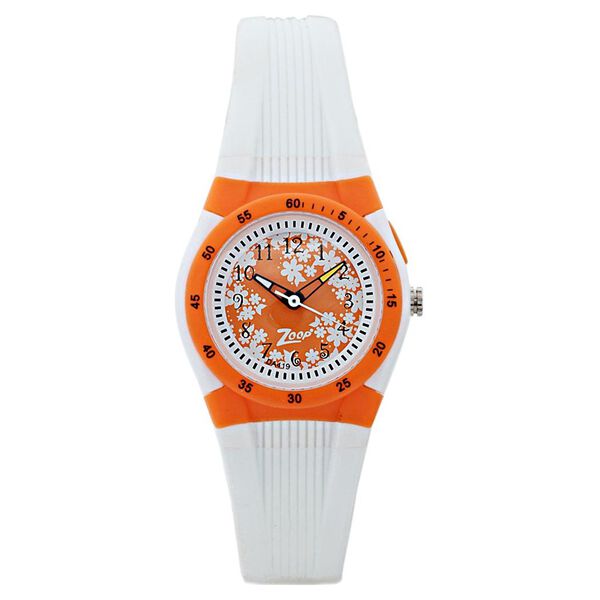 Zoop By Titan Quartz Analog Orange Dial Plastic Strap Watch for Kids - image number 0