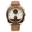 Fastrack Gelato Brown chronograph watch with Cookies n Cream dial for Guys - image number 0