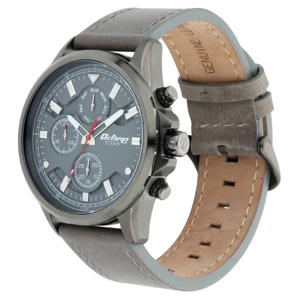Buy Online Titan Octane Anthracite Dial Quartz Multifunction