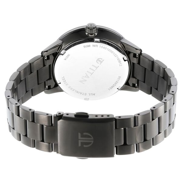 Titan Urban Magic Grey Dial Quartz Multifunction Stainless Steel Strap watch for Men - image number 4