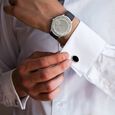 Titan Edge Slim Leather Strap Grey Dial Analog Watch for Men - image number 5