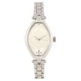 Titan Quartz Analog White Dial Leather Strap Watch for Women