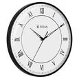 Titan Metallic Wall Clock White Dial Silent Sweep Technology with size 30.4 cm X 30.4 cm (Medium) - image number 4
