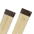 22 mm Brown Genuine Leather Strap for Men - image number 4