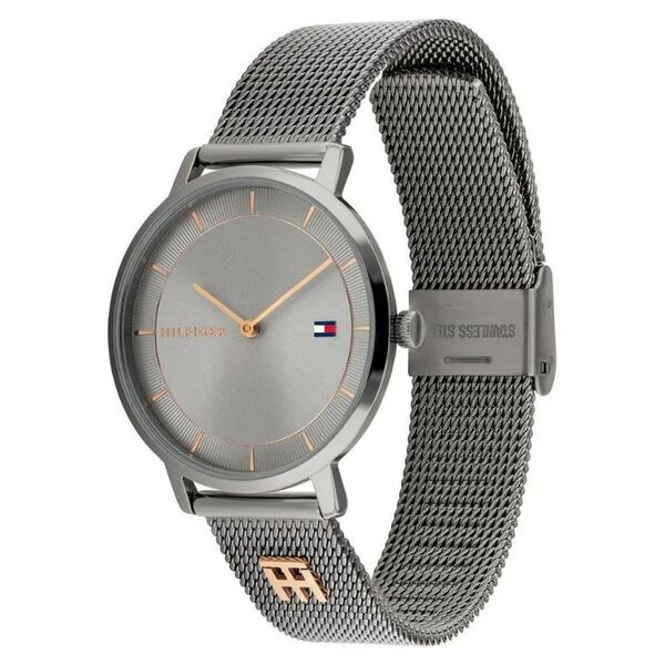 Tommy Hilfiger Quartz Analog Grey Dial Stainless Steel Strap Watch for Women - image number 1