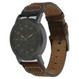 Titan Quartz Analog Black Dial Leather Strap Watch for Men - image number 1