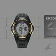Fastrack StreetStyle Digital Dial Black Polyether Strap Watch For Unisex - image number 3