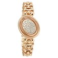 Titan Raga Glimmers Quartz Analog Mother of Pearl Dial Rose Gold Metal Strap Watch For Women - image number 2