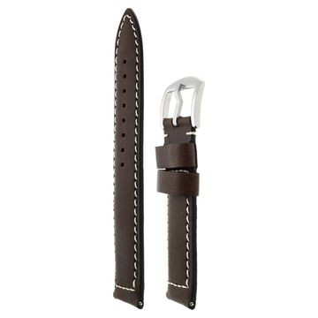 24 mm Brown Genuine Leather Straps for Men