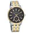 Titan Regalia Opulent Multifunction Black Round Dial Two Toned Stainless Steel Strap Watch For Men - image number 0