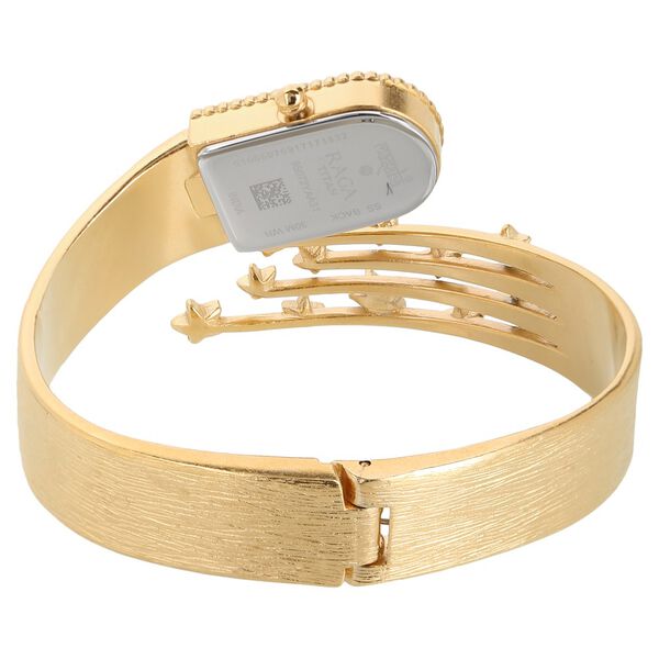 Titan Raga X Masaba Black Dial Analog Metal Strap Watch for Women - image number 3