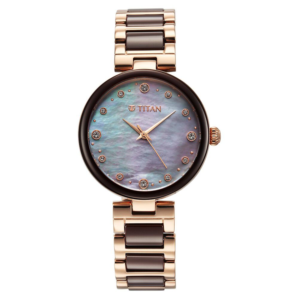 Titan ceramic sales watch ladies