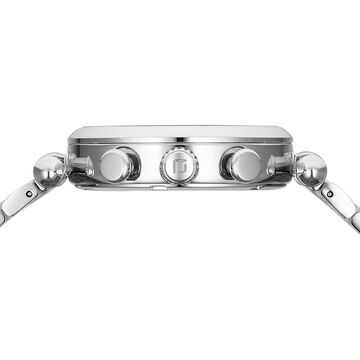 Xylys Quartz Chronograph Silver Dial Silver Stainless Steel Strap Watch For Women
