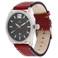 Titan Quartz Analog with Date Black Dial Leather Strap Watch for Men - image number 1