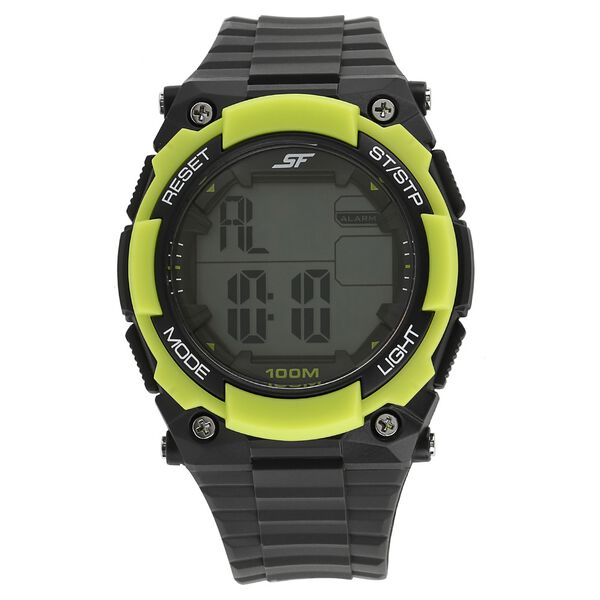 SF Digital Dial Plastic Strap Watch for Men - image number 0