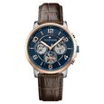 Tommy Hilfiger Quartz Multifunction Blue Dial Leather Strap Watch for Men - image number 0