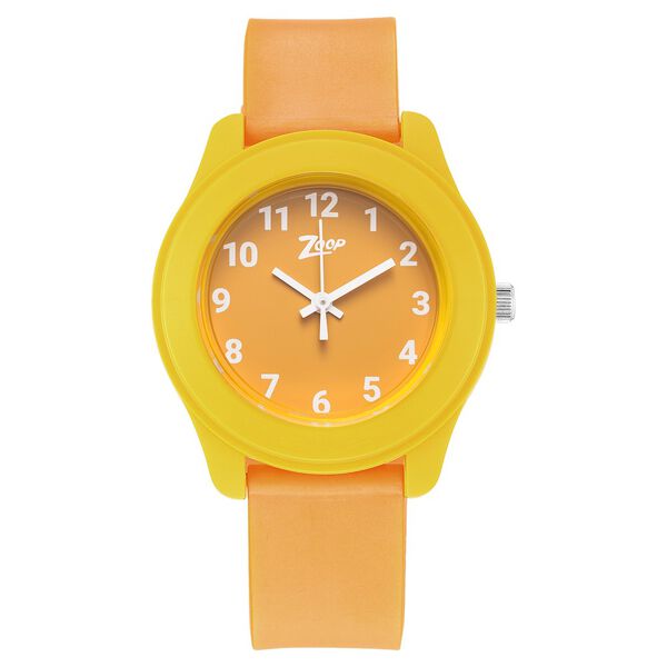 Zoop Analog Watch with Orange Dial & Orange Strap for Boys Girls Kids, from House of Titan - image number 1