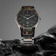 Titan Ceramic Camo Quartz Analog Green Dial Ceramic Strap Watch For Men - image number 0