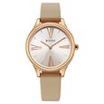 Titan Neo Quartz Analog Blue Dial Blue Leather Strap Watch For Women