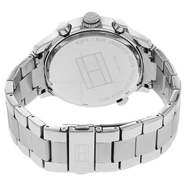 Buy Online Tommy Hilfiger Quartz Analog Black Dial Stainless Steel