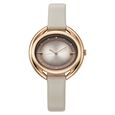 Fastrack Vyb Halo Quartz Analog Beige Dial Leather Strap Watch For Girls - image number 1