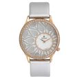 Titan Quartz Analog Brown Dial Leather Strap Watch for Women