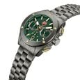 Ducati Quartz Chronograph Green Dial Grey Stainless Steel Strap Watch For Men - image number 1