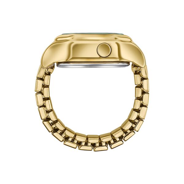 Poze By Sonata Digital Ring Watch With Golden Dial For Women - image number 5