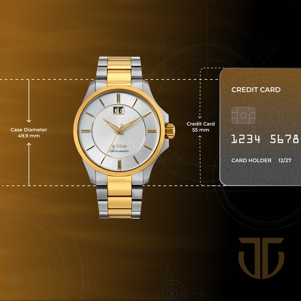 Titan Automatic Midnite Big Date Automatic - image number 3