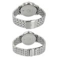 Titan Bandhan Blue Dial Quartz Multifunction Stainless Steel Strap watch for Couple - image number 3