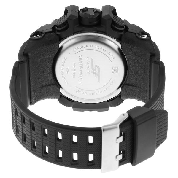 SF Sparq Ana Digi Black Dial Polyurethane Strap Watch for Men - image number 3