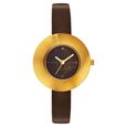 Sonata Quartz Analog Silver Dial Leather Strap Watch for Women