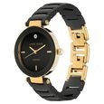Anne Klein Quartz Analog Black Dial Black Ceramic Strap Watch For Women - image number 1