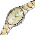 Titan Edge Gleam Quartz Analog Champagne Dial Two Toned Stainless Steel Strap Watch For Women - image number 4