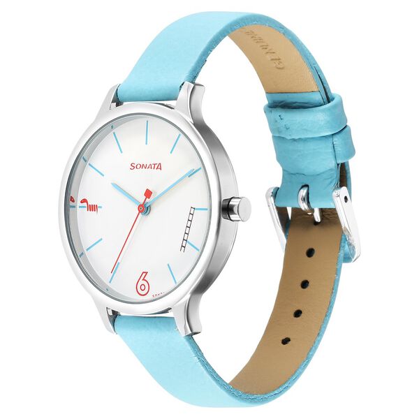 Sonata Play White Dial Watch for Women - image number 1