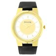 Sonata Quartz Analog Silver Dial Leather Strap Watch for Men - image number 0
