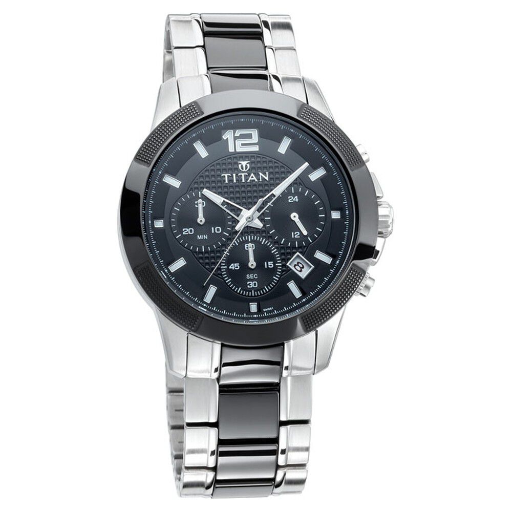 Buy Titan Edge Ceramic 2653NC01 Black Dial Analog watch for Women online