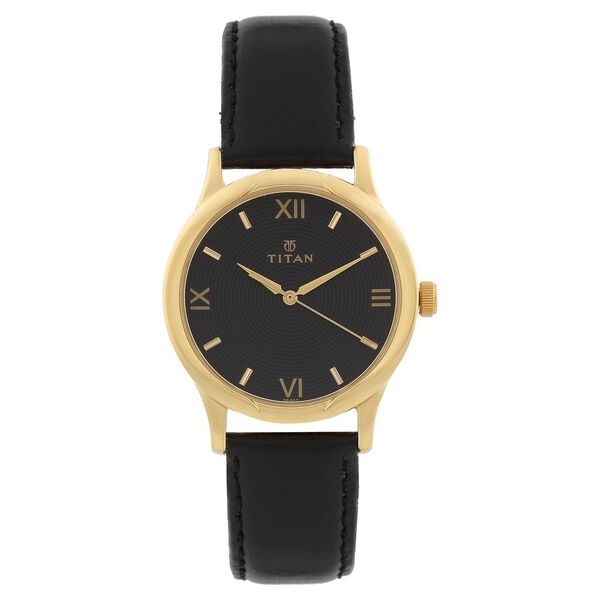 Titan Quartz Analog Black Dial Watch for Men - image number 0
