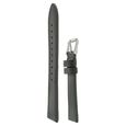 22 mm Grey Genuine Leather Strap for Men - image number 2