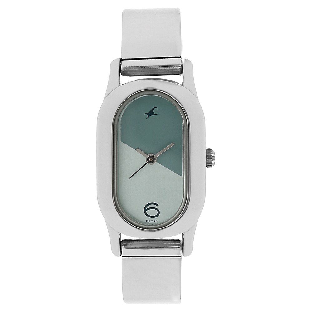 Buy Online Fastrack Quartz Analog Blue Dial Stainless Steel Strap
