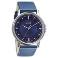Sonata Quartz Analog Blue Dial Leather Strap Watch for Men - image number 0
