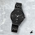 Fastrack Stunners Quartz Analog Black Dial Metal Strap Watch for Girls - image number 0