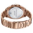 Poze By Sonata Quartz Analog Green Dial Rose Gold Metal Strap Watch For Men - image number 6
