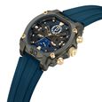 Police Multifunction Blue Dial Blue Color Silicone Strap Watch For Men - image number 3