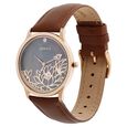 Titan Nebula Lotus Quartz Analog 18 Karat Solid Gold Watch for Women - image number 3