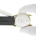 22 mm Black Genuine Leather Straps for Men - image number 6
