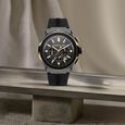 Cerruti 1881 Black Dial Silicone Strap Watch for Men - image number 2