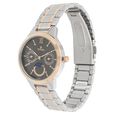 Titan Women's Elegance Moonphase Two-Tone Anthracite Dial Watch - image number 1