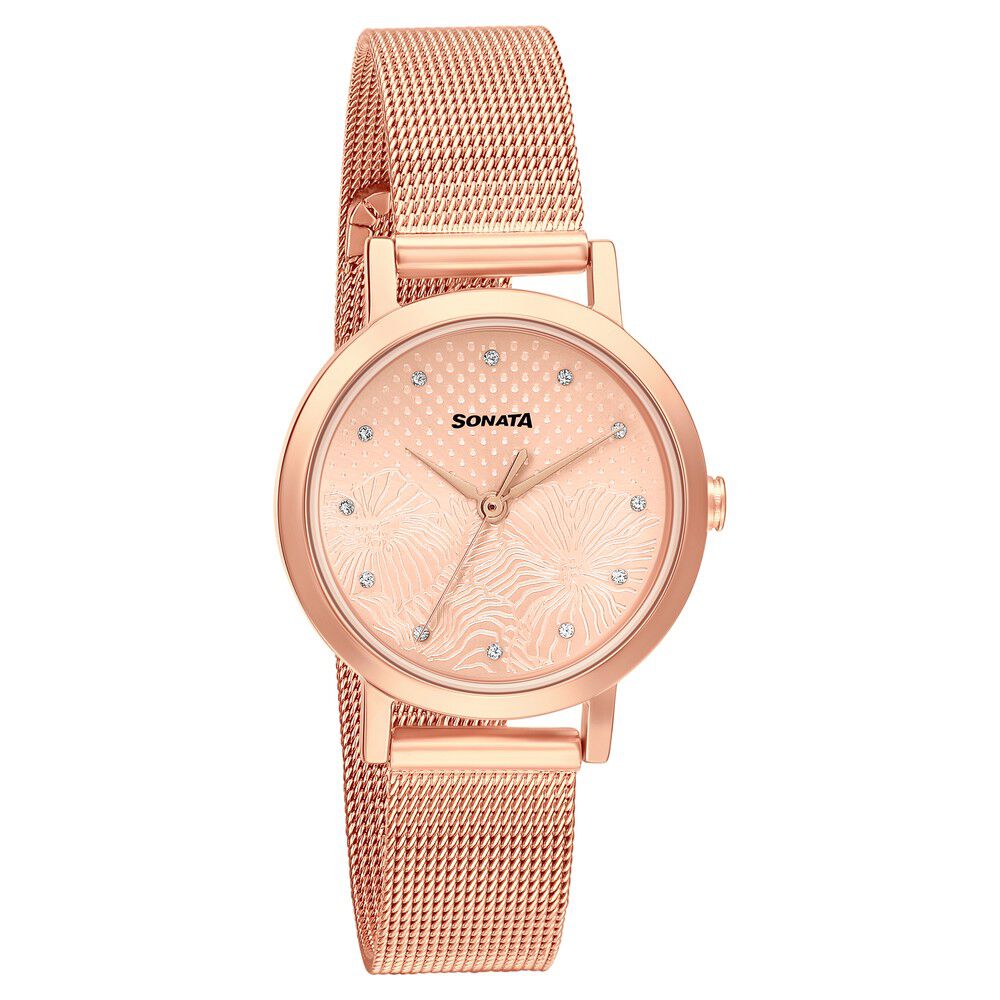 Sonata girl watch with price on sale