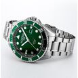 Roamer Pro Diver 200 Quartz Analog with Date Green Dial Silver Stainless Steel Strap Watch For Men - image number 3